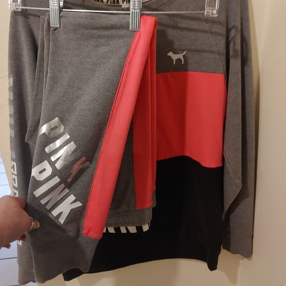 Love Pink SweatSuit Outfit - Picture 4 of 4